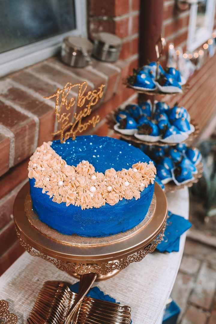 Engagement party desserts