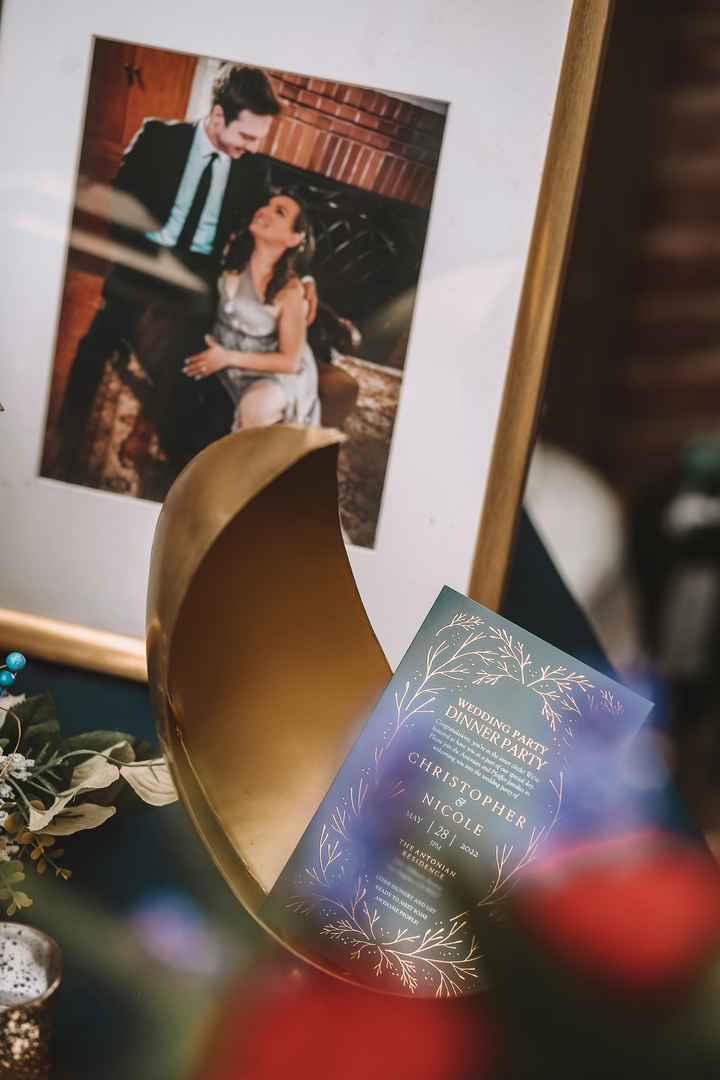 Celestial engagement party decor