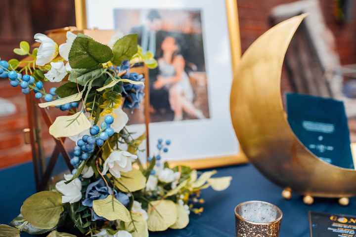 Engagement party decor