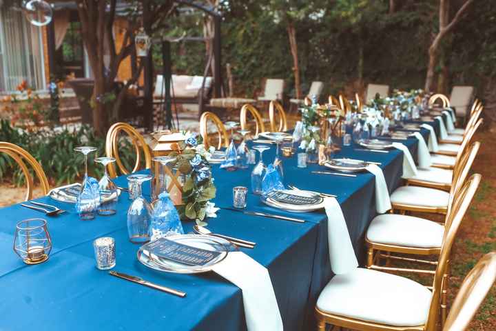 Engagement party decor