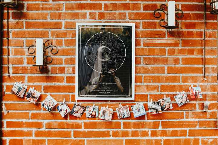 Engagement party decor