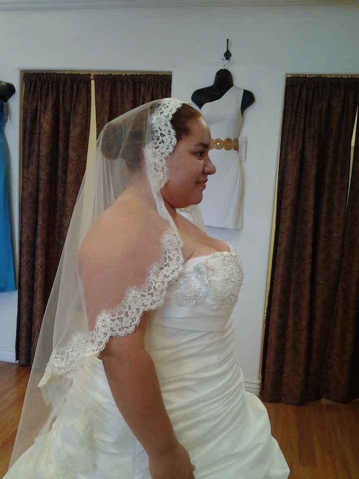 Veil help!! Would you notice this??