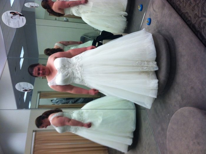 Spin-off! Show me your David's Bridal gowns!