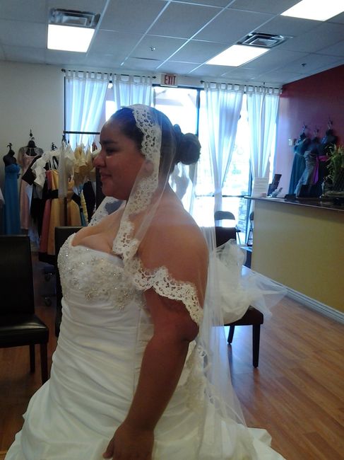 Veil help!! Would you notice this??