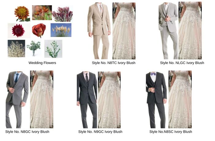 Which suit color for the groomsmen? Part 2. 5