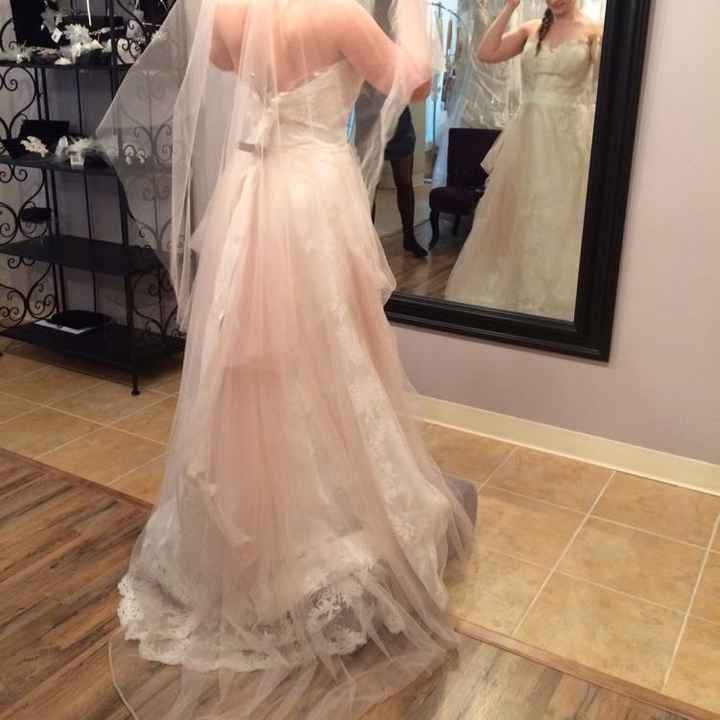 Dress care before wedding