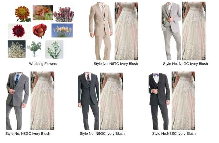 Which suit color for the groomsmen? Part 2. - 4