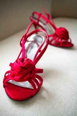 Take A Peek At My Bridal Shoe. (PIC)