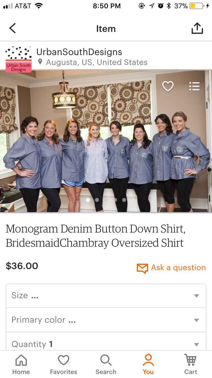 Robes for bridesmaids - 1