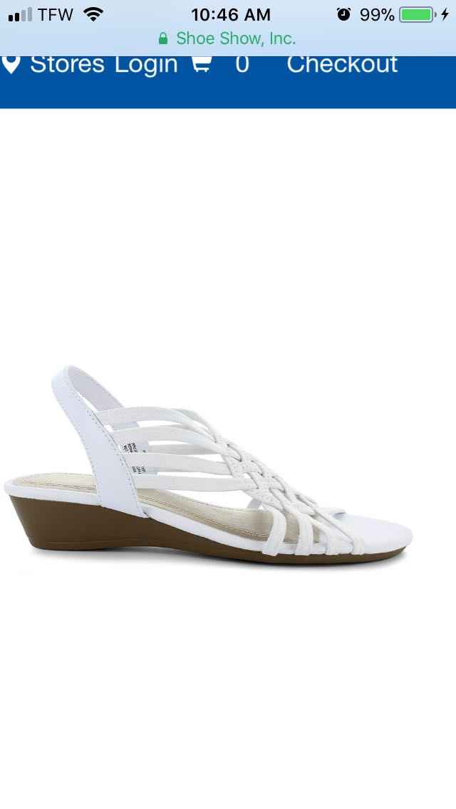  Flat bridal shoes? - 1