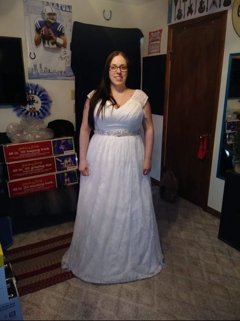 Please show your wedding dress, ladies - 1