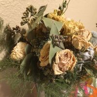 Wedding floral bouquet preservation