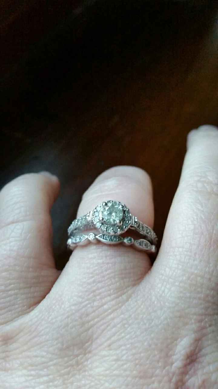 Let me see your...wedding bands!