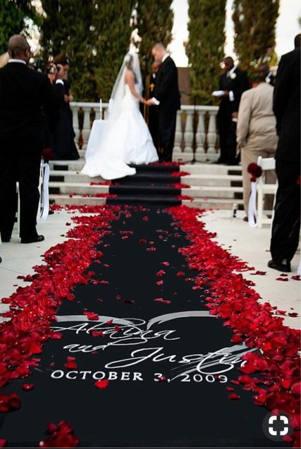 How many wedding colors? 1