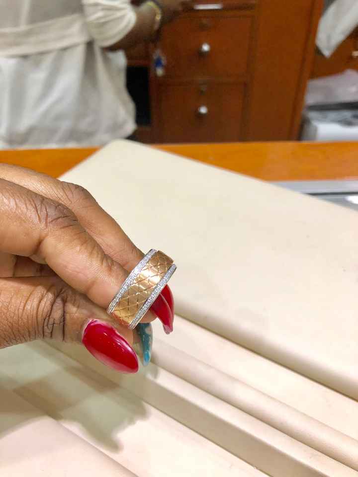 The Bling in His Ring! - 1