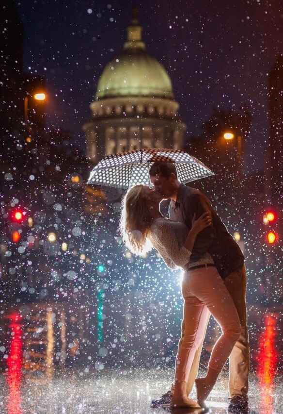 Thunderstorms + Outdoor Engagement Pics