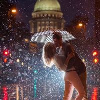 Thunderstorms + Outdoor Engagement Pics