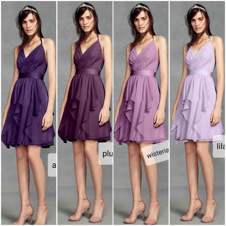 bm dresses. Long or short? - 1