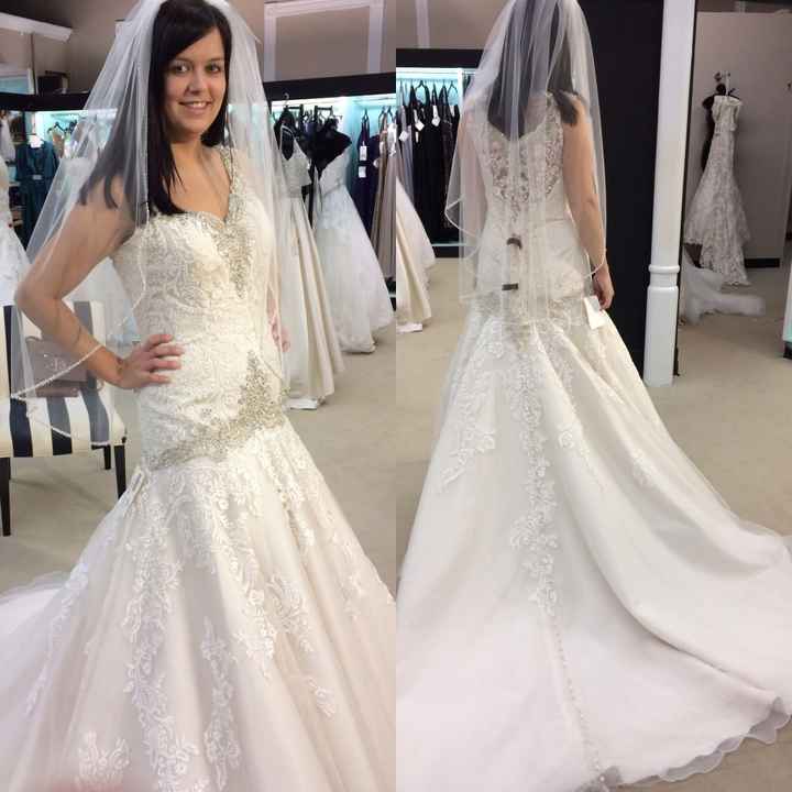 I said YES to my dress!!!! Let me see yours!!