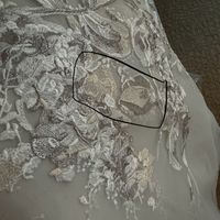 Need advice & help! My sample wedding dress is yellowing and it’s not even altered yet - 2