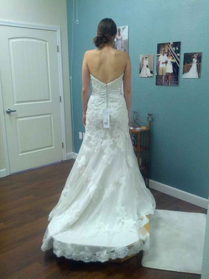 So, can I see your dresses?