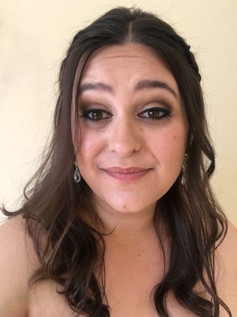 Hair/makeup Trial... Not loving it (pics) 3