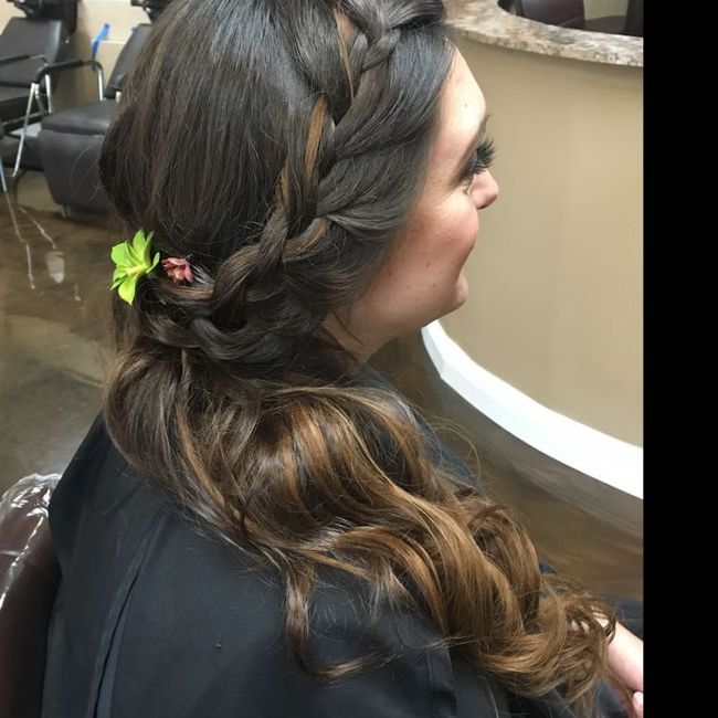 Hair/makeup Trial... Not loving it (pics) 3