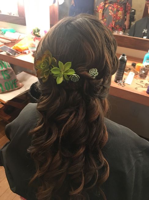 Hair/makeup Trial... Not loving it (pics) 3