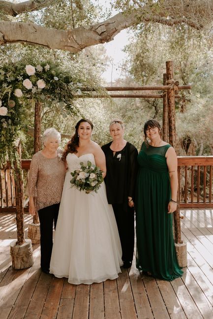 3 Generations of strong women (myself & sister, mom, and grandmother)... (Photo by Katie Ruther)