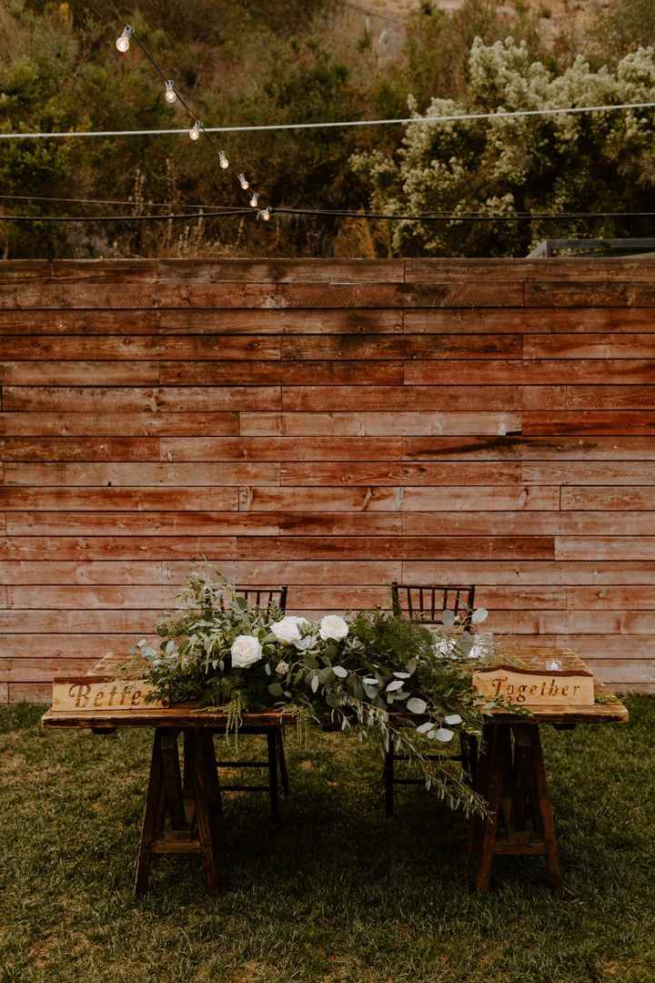 Our sweetheart table (Photo by Katie Ruther)