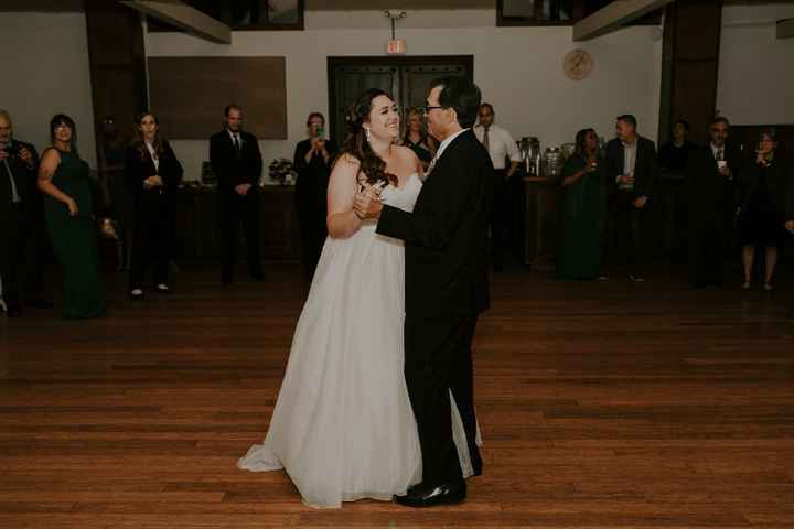 The first 1/2 of my dance with my dad (Photo by Katie Ruther)