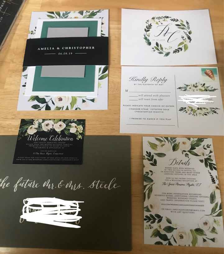 Wedding Invitations Are Going Out! Show Me Yours!!! - 1
