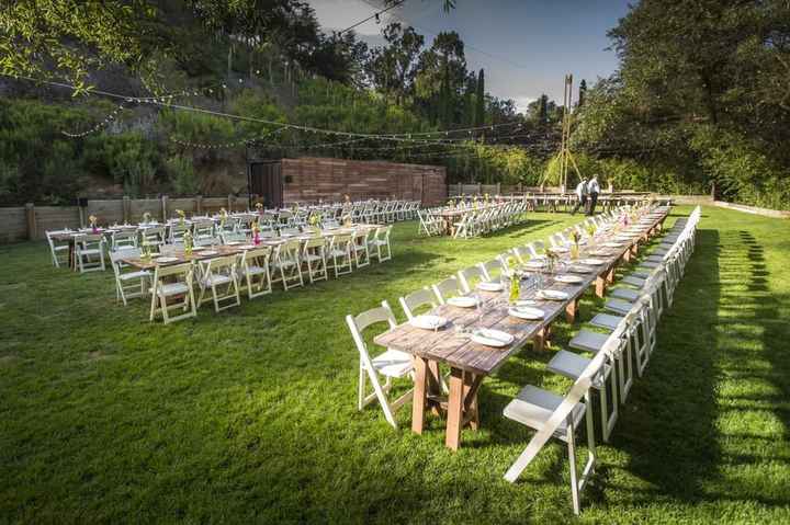The fairy-tale like lawn area where we will be hosting the reception dinner, along with some lawn ga