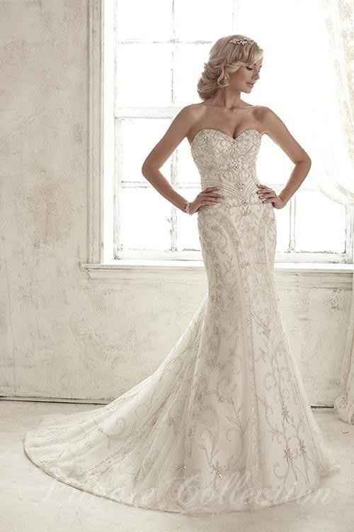 Wedding dress bling help!