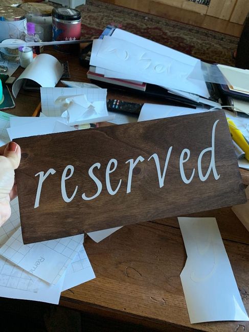 Tables numbers and signs done! 2