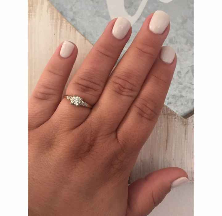 Engagement/wedding rings