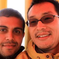 Our first trip together in Dalian, China (c. 2012)