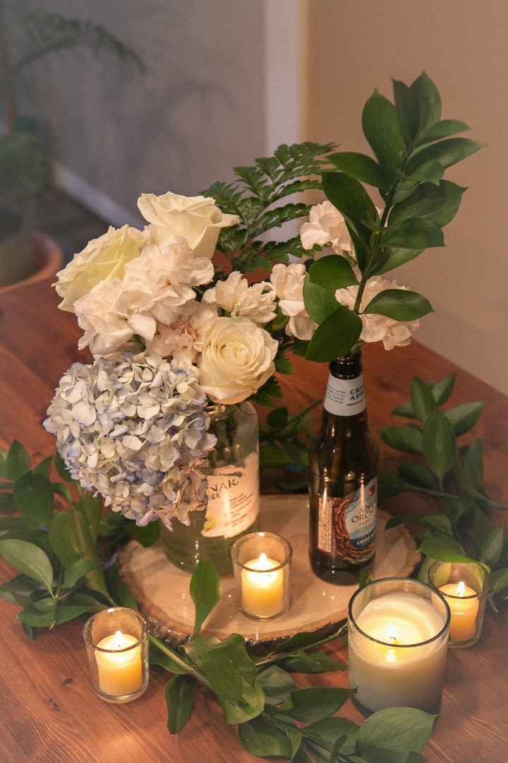 Mock DIY centerpiece
