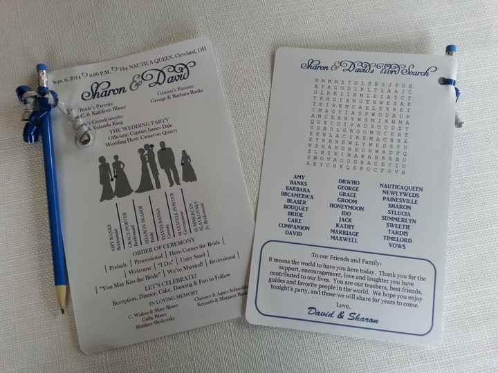 BAM!  Our DIY geek wedding- for all time and space!