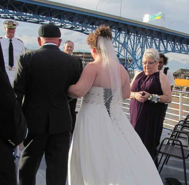 BAM!  Our DIY geek wedding- for all time and space!