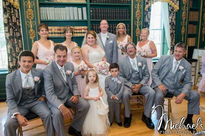 the whole wedding party