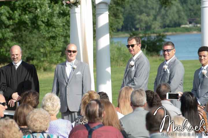 finally, the ceremony