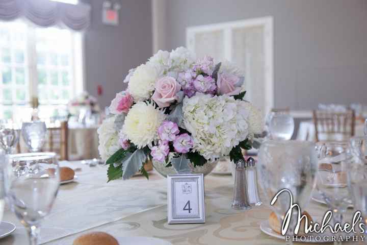 centerpieces were all the same