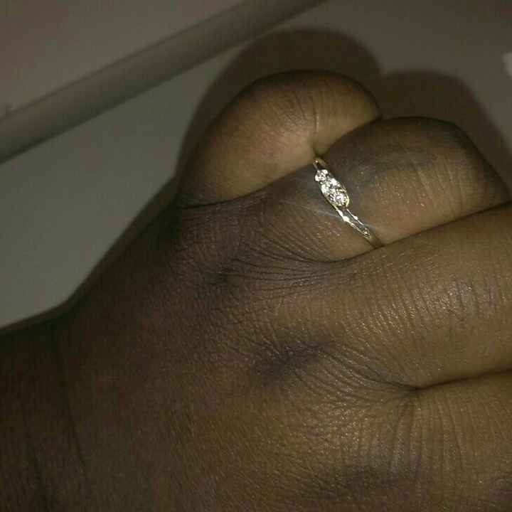 Show me your unique engagement rings! - 1