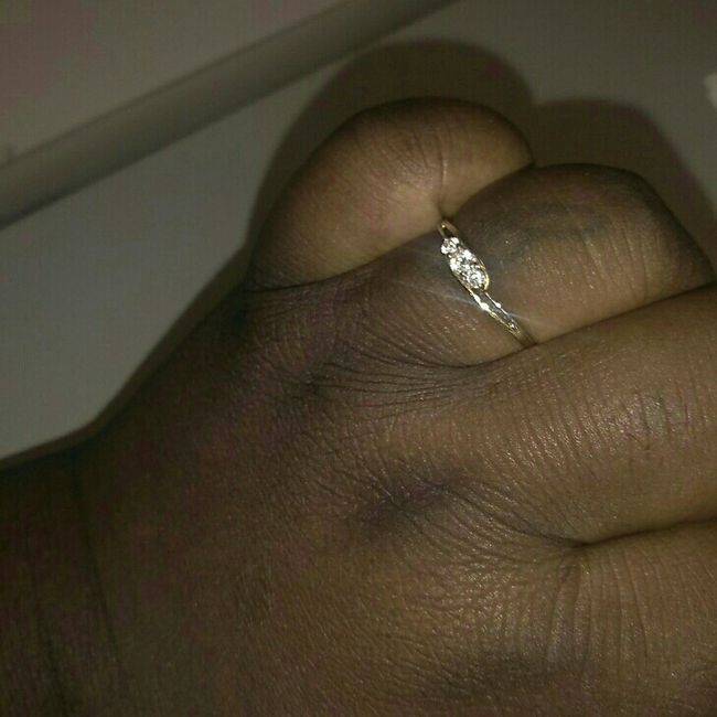 Show me your unique engagement rings! - 1
