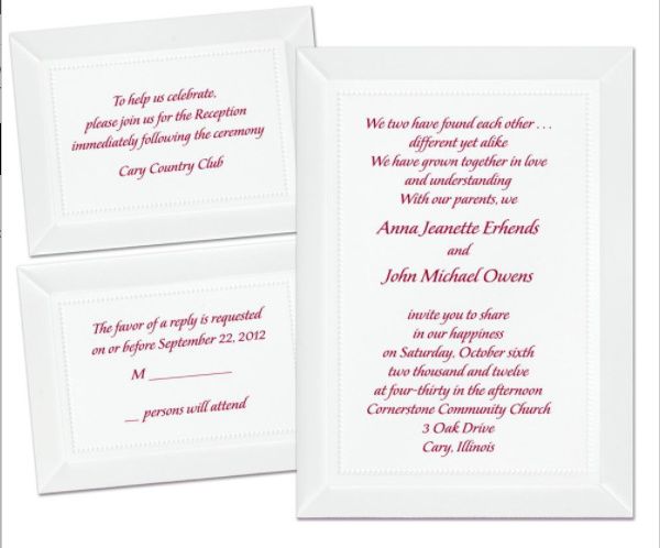 Where did you get (or getting) your wedding invitations from?!! 7