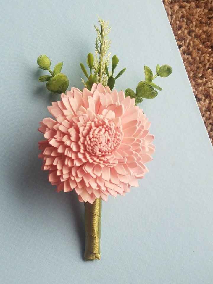 Finished my boutonnieres! - 1