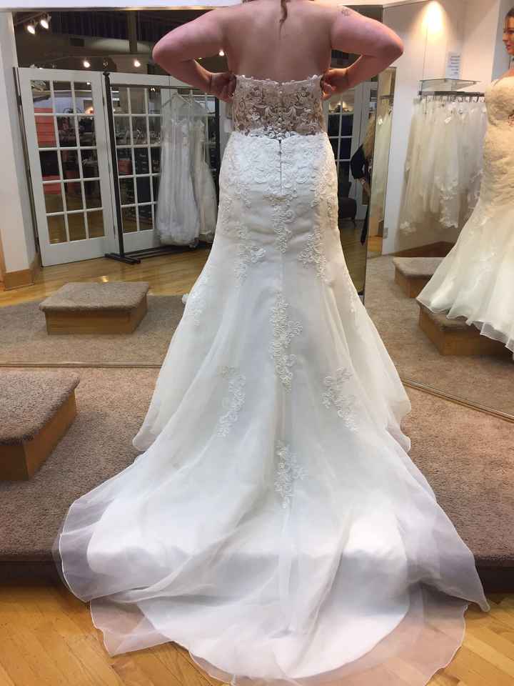 I said yes to the dress!