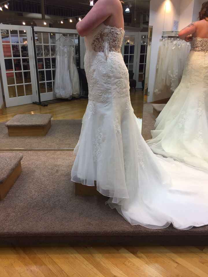 I said yes to the dress!