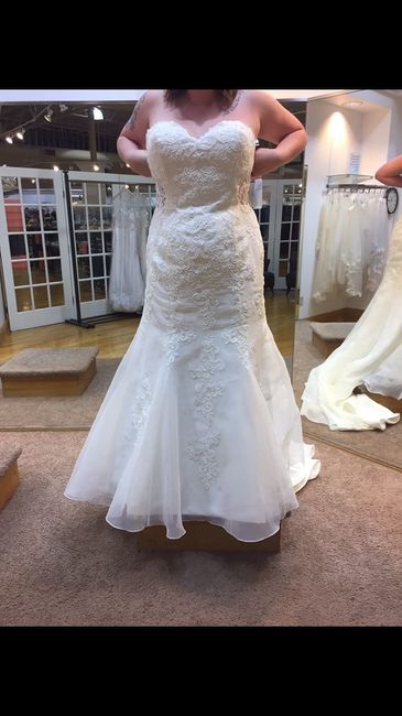 Show me your trumpet/mermaid style dress!!!